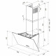 Вытяжка каминная наклонная KRONA POLLY 600 WHITE PB