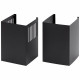 Вытяжка каминная наклонная KRONA URAN 600 DN BLACK 4S