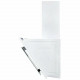Вытяжка каминная наклонная KRONA VIERKANT 600 WHITE PB
