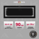 Вытяжка полновстраиваемая KRONA SELINA 900 GLASS BLACK S