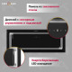 Вытяжка полновстраиваемая KRONA SELINA 900 GLASS BLACK S