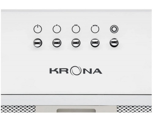 Вытяжка полновстраиваемая KRONA RUNA 600 white PB белый Вытяжка полновстраиваемая KRONA RUNA 600 white PB белый