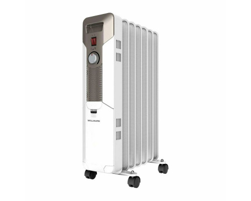 Масляный обогреватель WILLMARK WOR-2307 бел-серебро