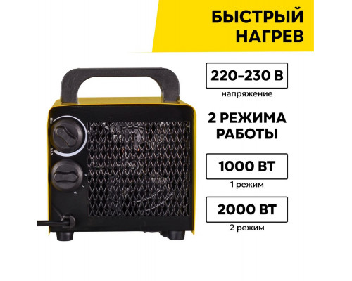 Тепловая пушка EUROLUX ТЭПК-EU-2000 Тепловая пушка EUROLUX ТЭПК-EU-2000