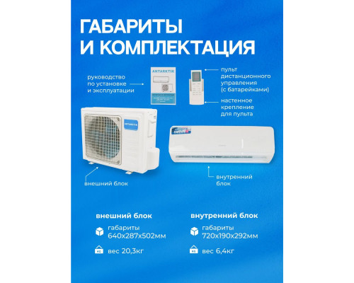 Сплит-система ANTARKTIK ANO-07S01 Сплит-система ANTARKTIK ANO-07S01