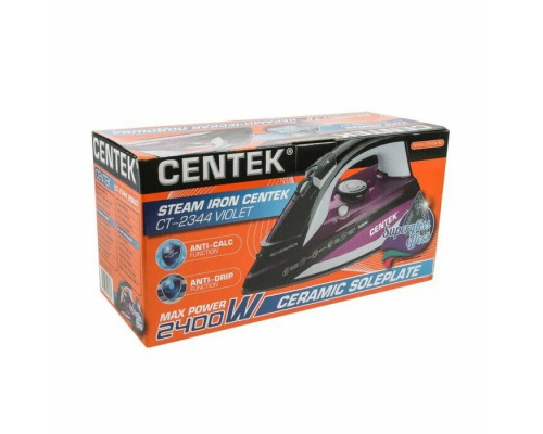 Утюг CENTEK CT-2344 фиолетовый Утюг CENTEK CT-2344 фиолетовый