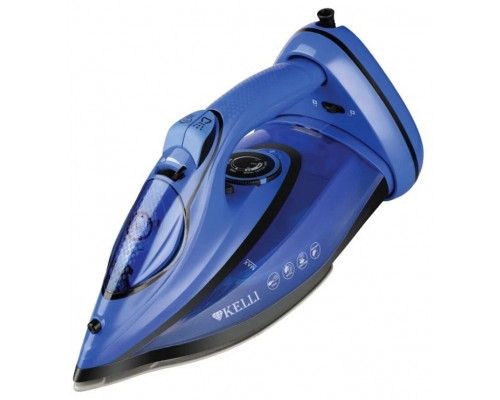 Утюг KELLI KL-1650 синий Утюг KELLI KL-1650 синий