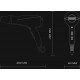 Фен SCARLETT SC-HD70I76 черный