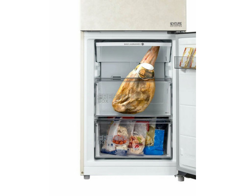 Холодильник MIDEA MDRB470MGF33OM бежевый Холодильник MIDEA MDRB470MGF33OM бежевый