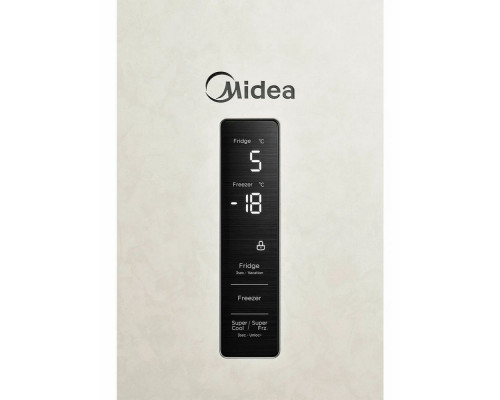 Холодильник MIDEA MDRB470MGF33OM бежевый Холодильник MIDEA MDRB470MGF33OM бежевый