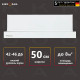 Вытяжка встраиваемо-выдвижная KRONA KAMILLA T 500 WHITE