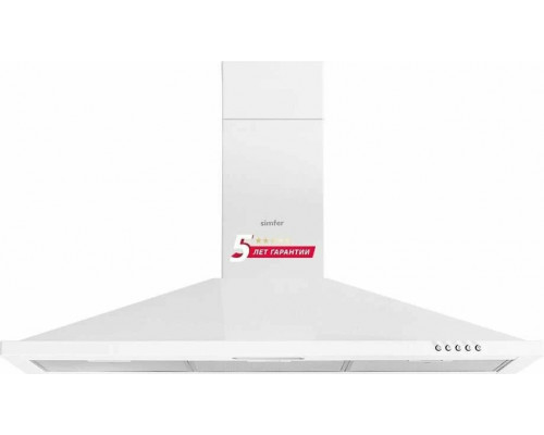 Вытяжка каминная купольная SIMFER 8964SM белый Вытяжка каминная купольная SIMFER 8964SM белый