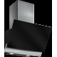 Вытяжка каминная наклонная ELIKOR RX6754XB нерж/черное стекло