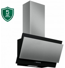 Вытяжка каминная наклонная ELIKOR ТИТАН 60Н-430-К3Д нерж/черный