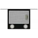 Вытяжка каминная наклонная KRONA DOMENIKA 600 BLACK/INOX S