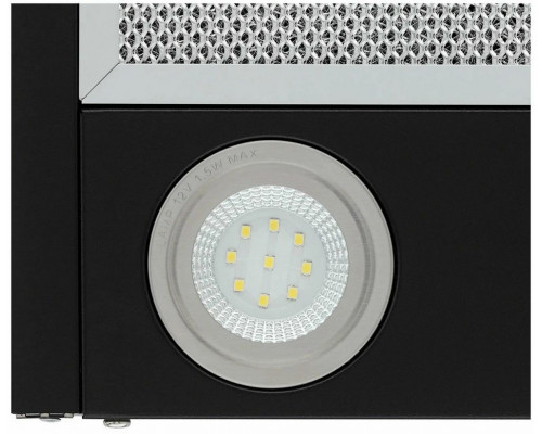 Вытяжка каминная наклонная KRONA DOMENIKA 600 BLACK/INOX S Вытяжка каминная наклонная KRONA DOMENIKA 600 BLACK/INOX S