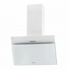Вытяжка каминная наклонная KRONA ESTER 600 white PB (стекло)