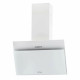 Вытяжка каминная наклонная KRONA ESTER 600 white PB (стекло)