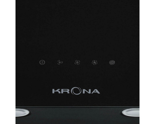 Вытяжка каминная наклонная KRONA HELGA 600 S черный Вытяжка каминная наклонная KRONA HELGA 600 S черный