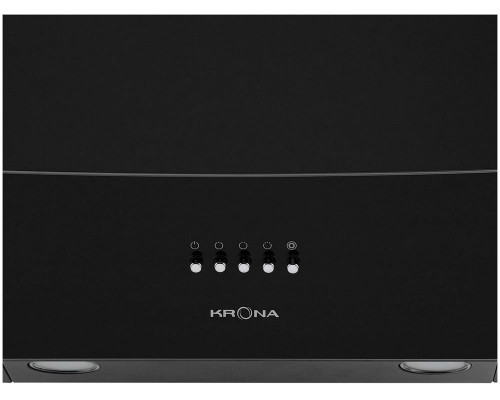 Вытяжка каминная наклонная KRONA INGA 600 black PB Вытяжка каминная наклонная KRONA INGA 600 black PB