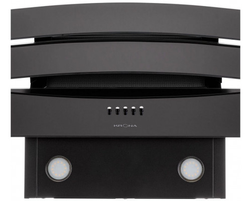 Вытяжка каминная наклонная KRONA INGA 600 black PB Вытяжка каминная наклонная KRONA INGA 600 black PB