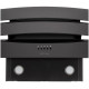 Вытяжка каминная наклонная KRONA INGA 600 black PB