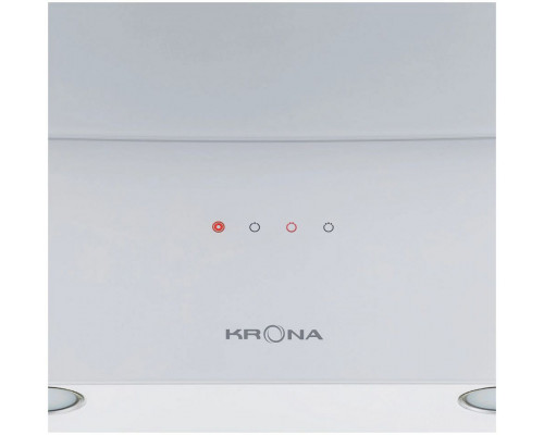 Вытяжка каминная наклонная KRONA INGA 600 white sensor Вытяжка каминная наклонная KRONA INGA 600 white sensor