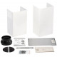 Вытяжка каминная наклонная KRONA INGA 600 white sensor