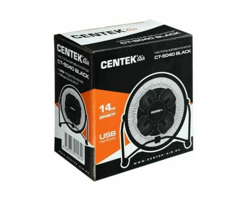 Вентилятор Centek CT-5040 Black Вентилятор Centek CT-5040 Black