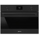 Встраиваемая микроволновая печь SMEG SO4301M0N чёрный матовый
