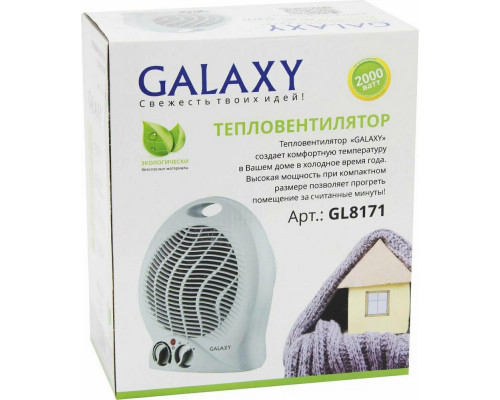 Тепловентилятор Galaxy Line GL 8171 белый Тепловентилятор Galaxy Line GL 8171 белый