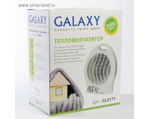 Тепловентилятор Galaxy Line GL 8171 белый Тепловентилятор Galaxy Line GL 8171 белый