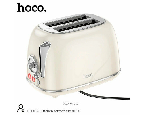 Тостер HOCO HJD12A белый Тостер HOCO HJD12A белый