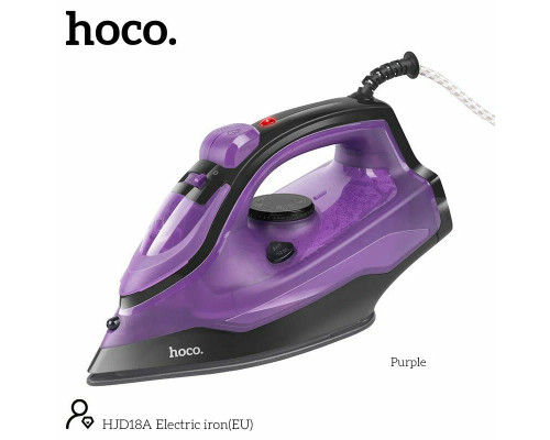 Утюг HOCO HJD18A фиолетовый Утюг HOCO HJD18A фиолетовый