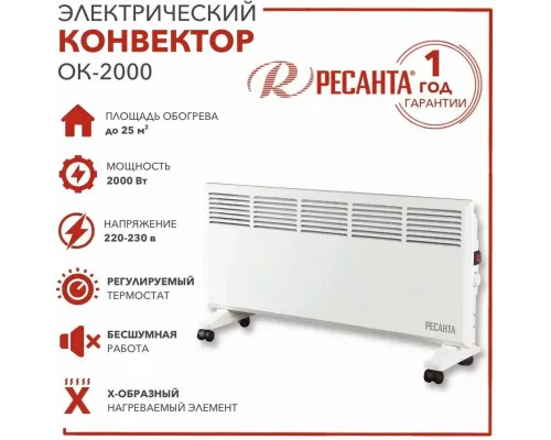Конвектор РЕСАНТА ОК-2000