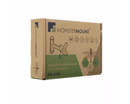 Кронштейн MONSTERMOUNT MB-4214 черный