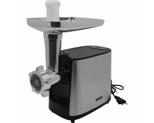 Мясорубка BBK MG1801 металлик черный