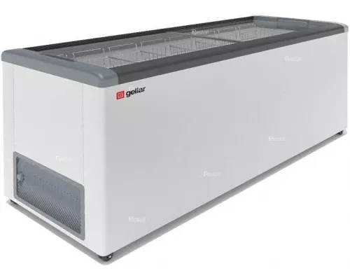 Морозильный ларь GELLAR FG 700 C белый/серый