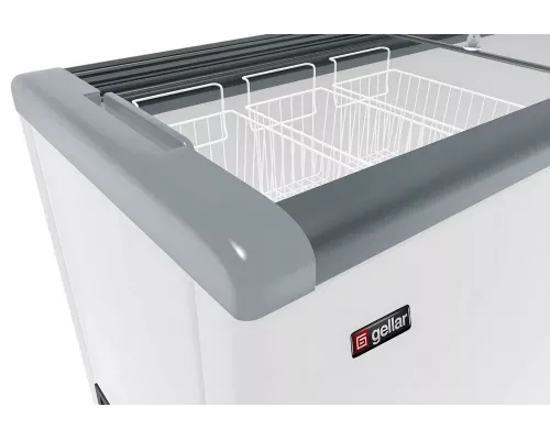 Морозильный ларь GELLAR FG 700 C белый/серый