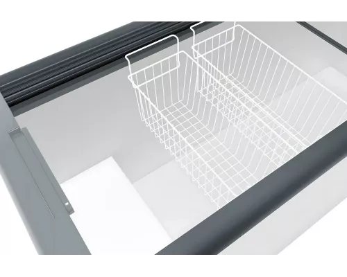 Морозильный ларь GELLAR FG 700 C белый/серый