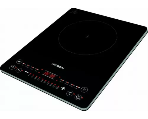 Настольная плита Hyundai HYC-0110 черный/серебристый