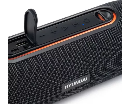 Портативная колонка HYUNDAI H-PS1021 черный/черный