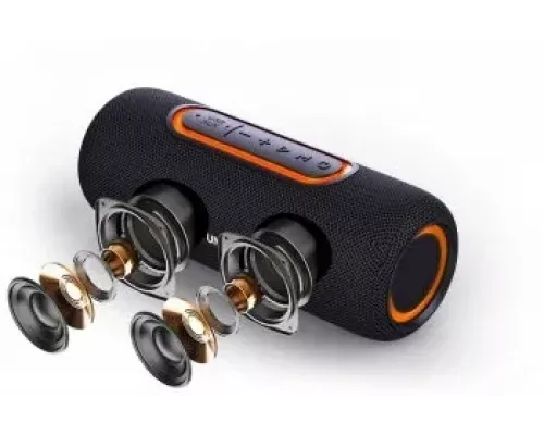 Портативная колонка HYUNDAI H-PS1021 черный/черный