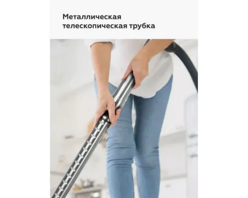 Пылесос BQ VC1607C серый/голубой