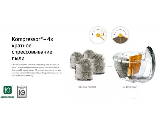 Пылесос LG VC73189NHTS