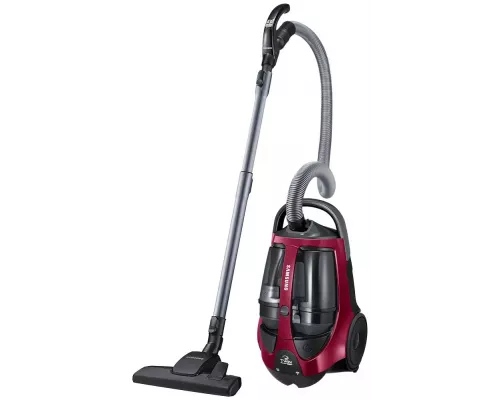 Пылесос SAMSUNG VCC885FH3P/XEV бордовый/черный
