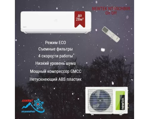 Сплит-система Newtek NT-65CHB09