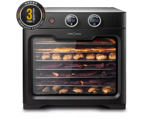 Сушилка для овощей и фруктов KRONA Dorrautomat Black