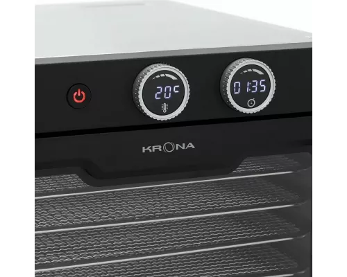 Сушилка для овощей и фруктов KRONA Dorrautomat Black