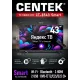Телевизор Centek CT-8643 черный